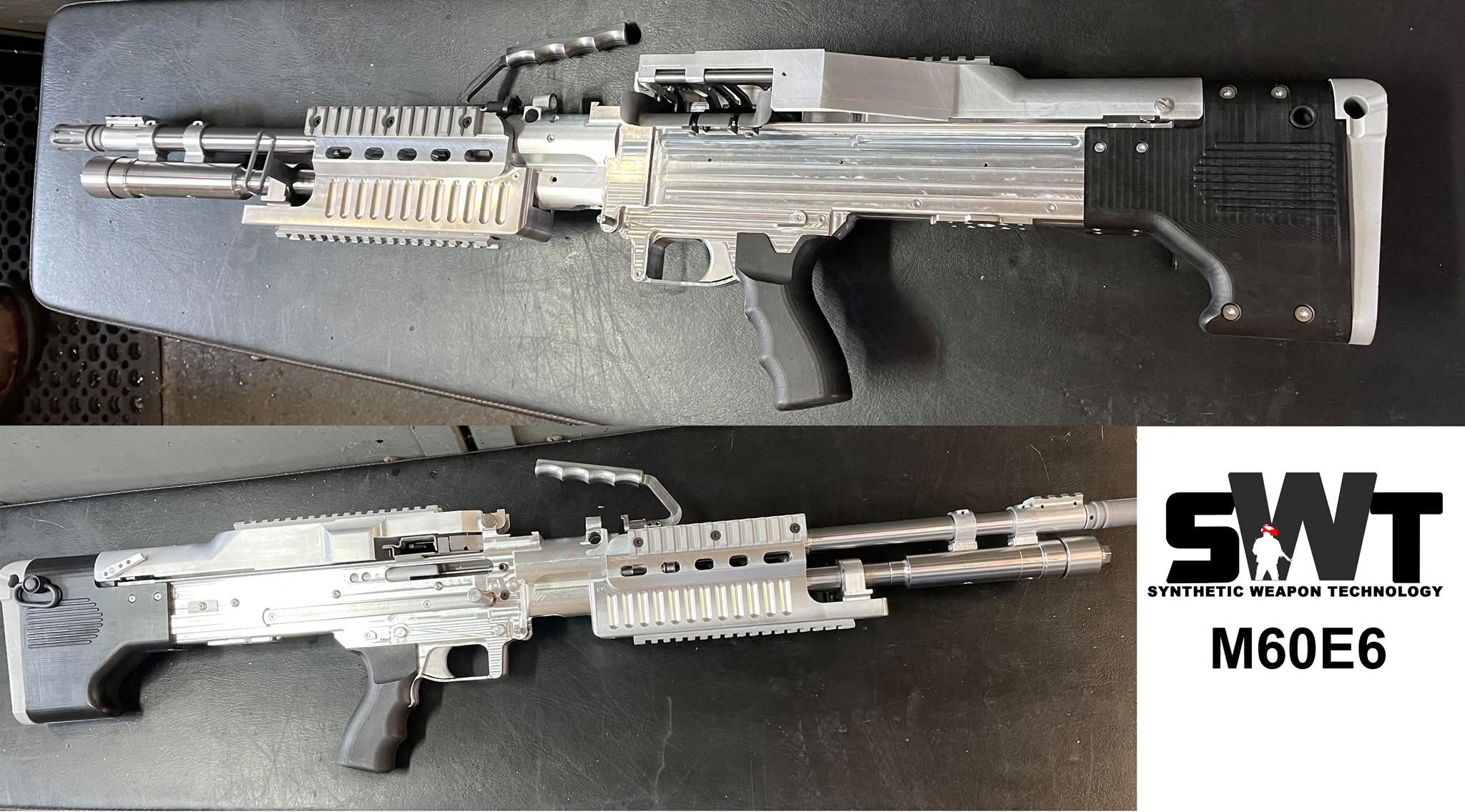 SWT M60E6 training weapon shown in the company product photos