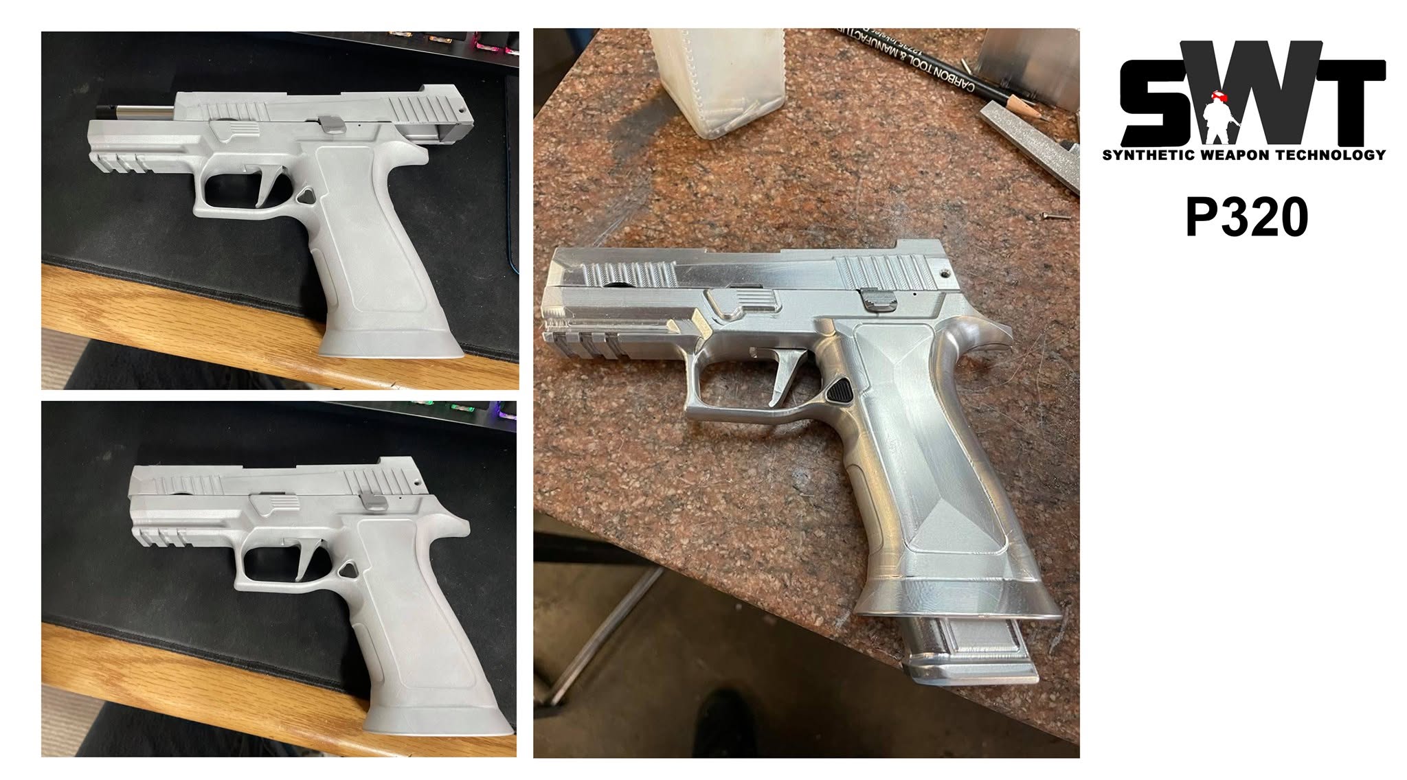 SWT P320 training weapon shown in the company product photos